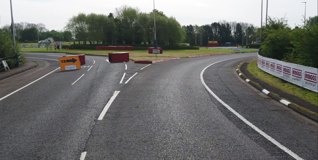 Circuit Map & Vantage Points - North West 200