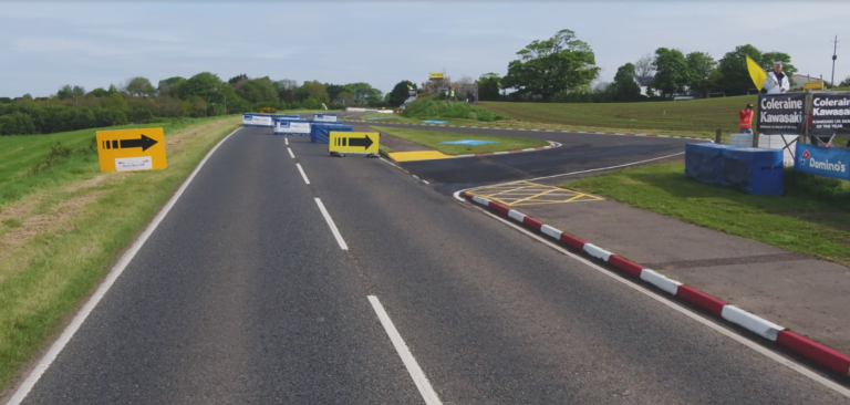 Circuit Map & Vantage Points - North West 200